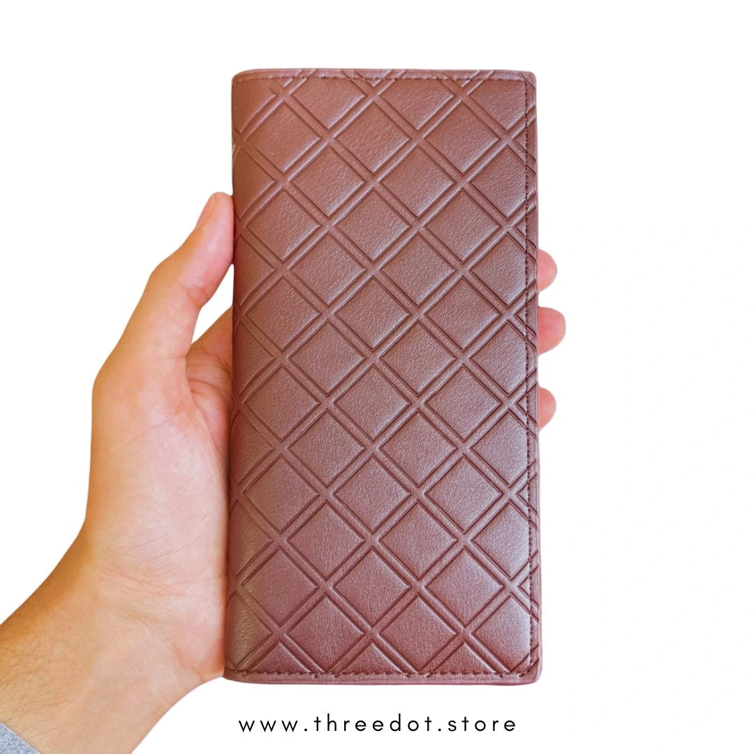 DIAMOND BLOCK LONG WALLET