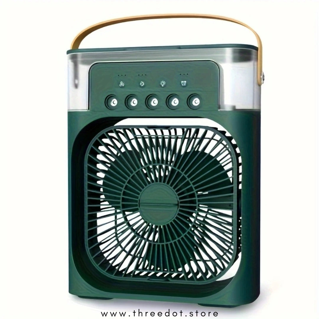 PORTABLE USB COOLING FAN WITH MIST HUMIDIFIER