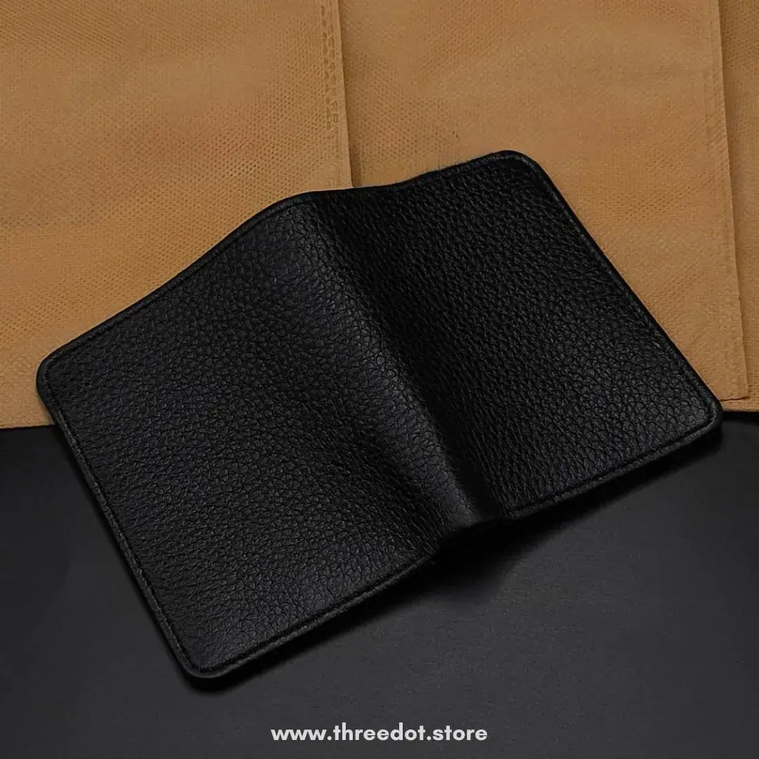 MEN WALLET TD-050 BLACK ZIPPER