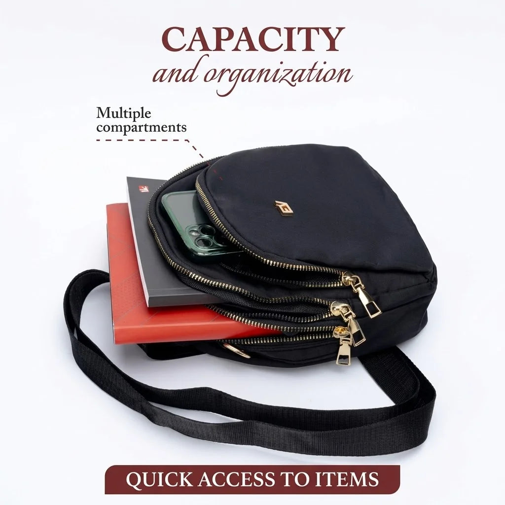 LADIES CROSSBODY AND BACK PACK 3 in 1