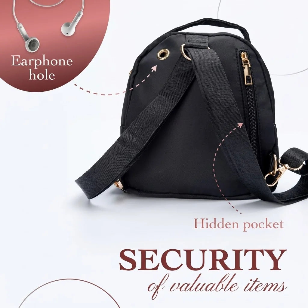 LADIES CROSSBODY AND BACK PACK 3 in 1