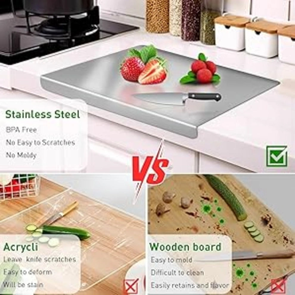 STAINLESS STEEL CUTTING BOARD
