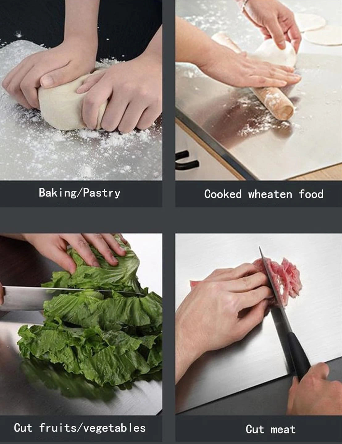 STAINLESS STEEL CUTTING BOARD