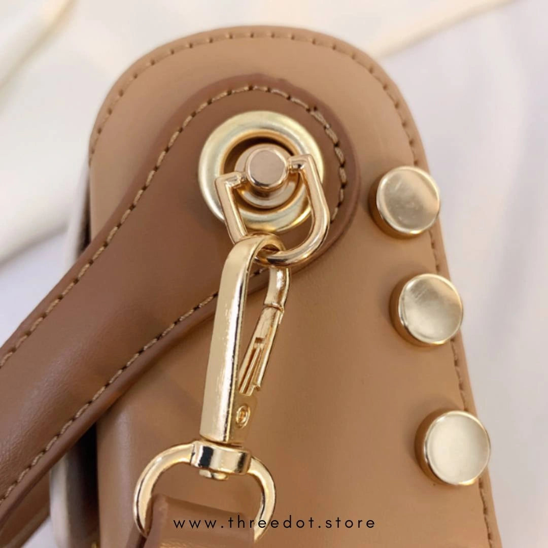 WOMENs PHONE MAGNETIC BUTTON SHOULDER BAG