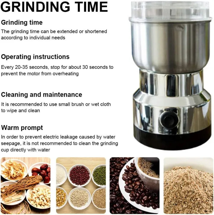 RAF Electric Coffee Grinder 300W