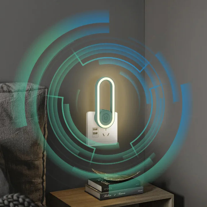 Ultrasonic Mosquito Insect Repelent Killer with LED Sleeping Light
