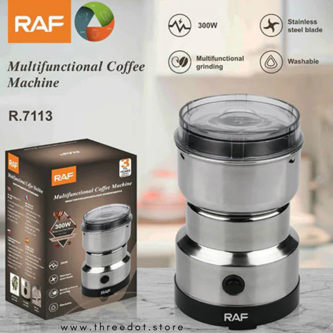 RAF Electric Coffee Grinder 300W