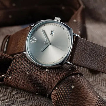 TOMl CLASSY ALPINE SQUARE BRANDED WATCH