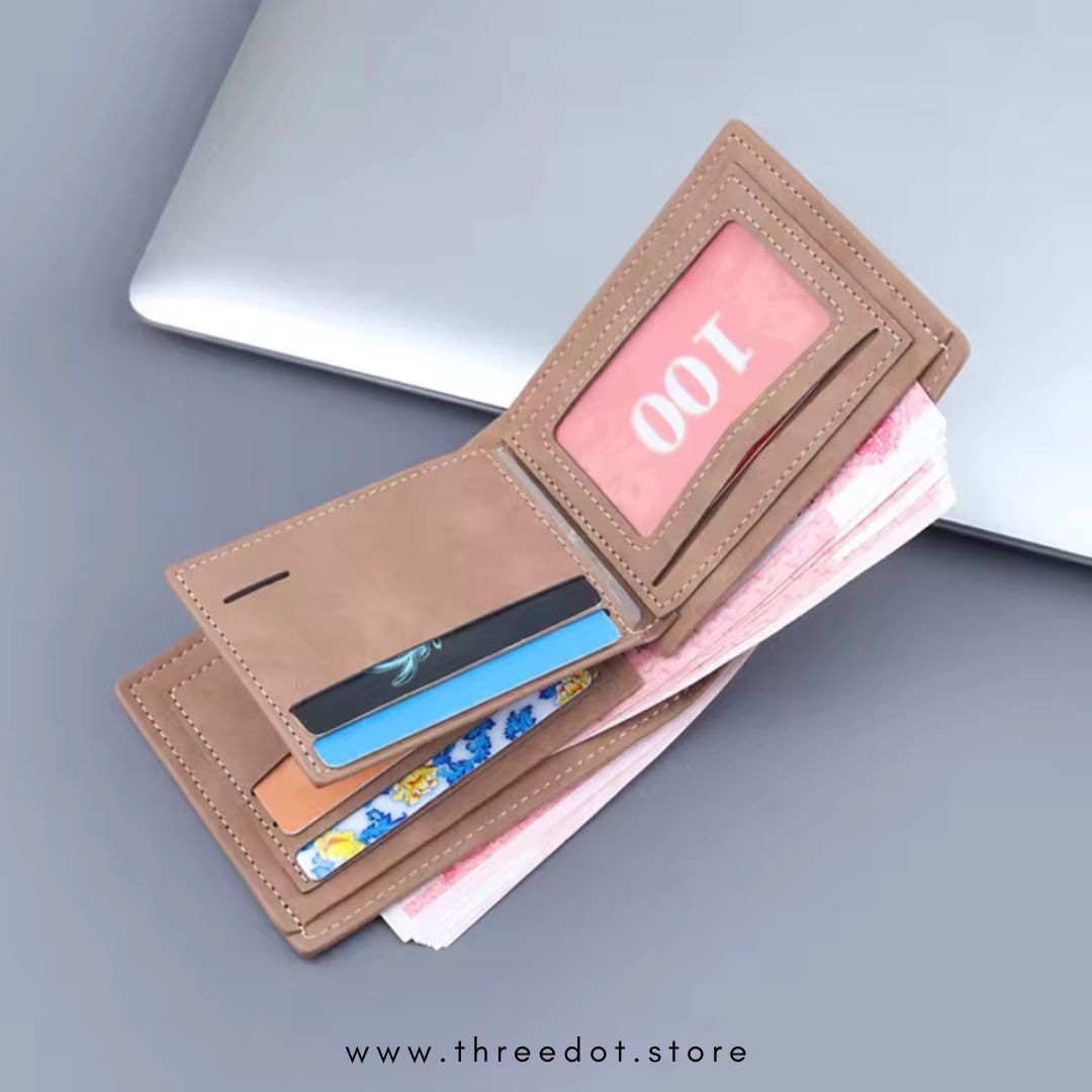 CRUDOMADE BIFOLD LEATHER WALLET