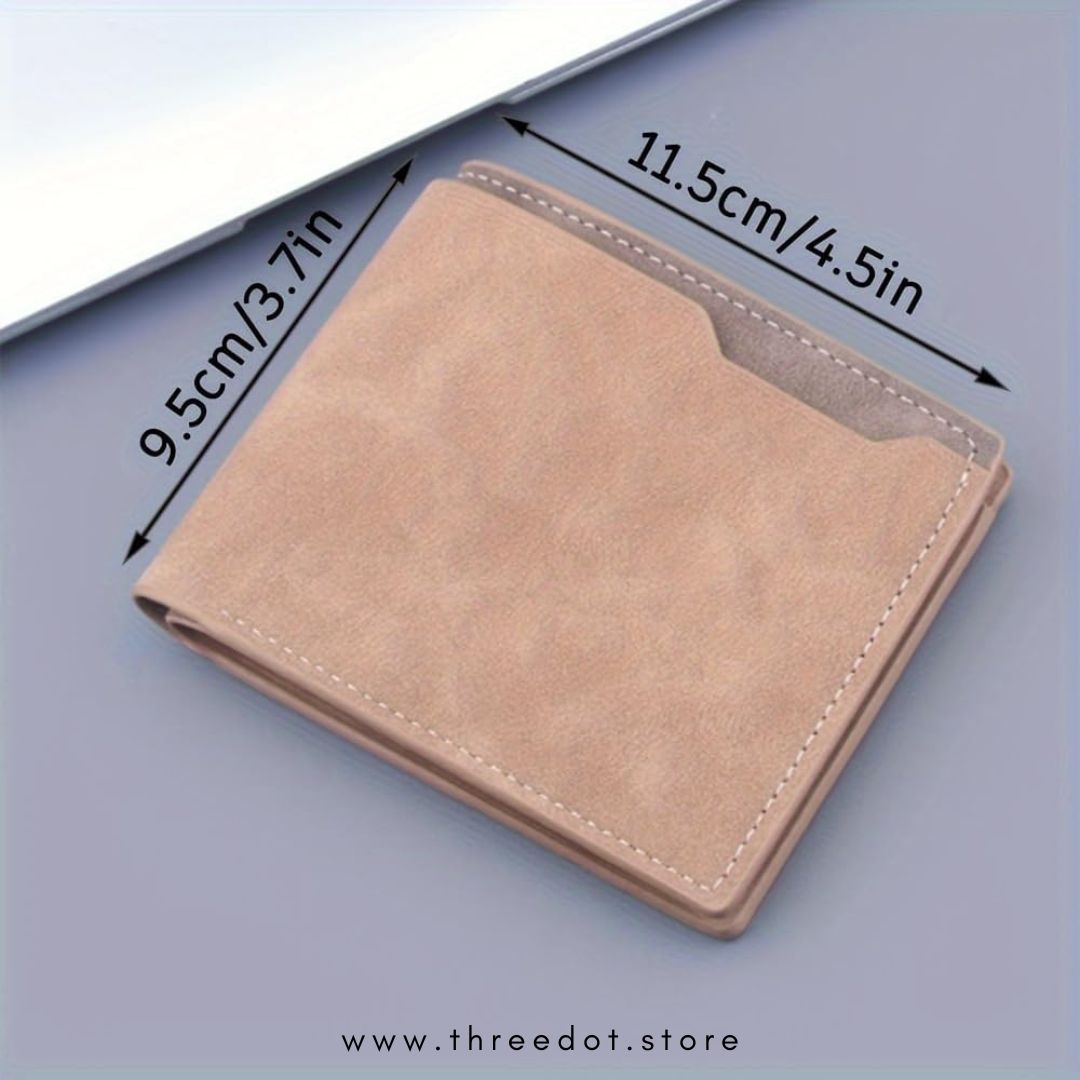 CRUDOMADE BIFOLD LEATHER WALLET