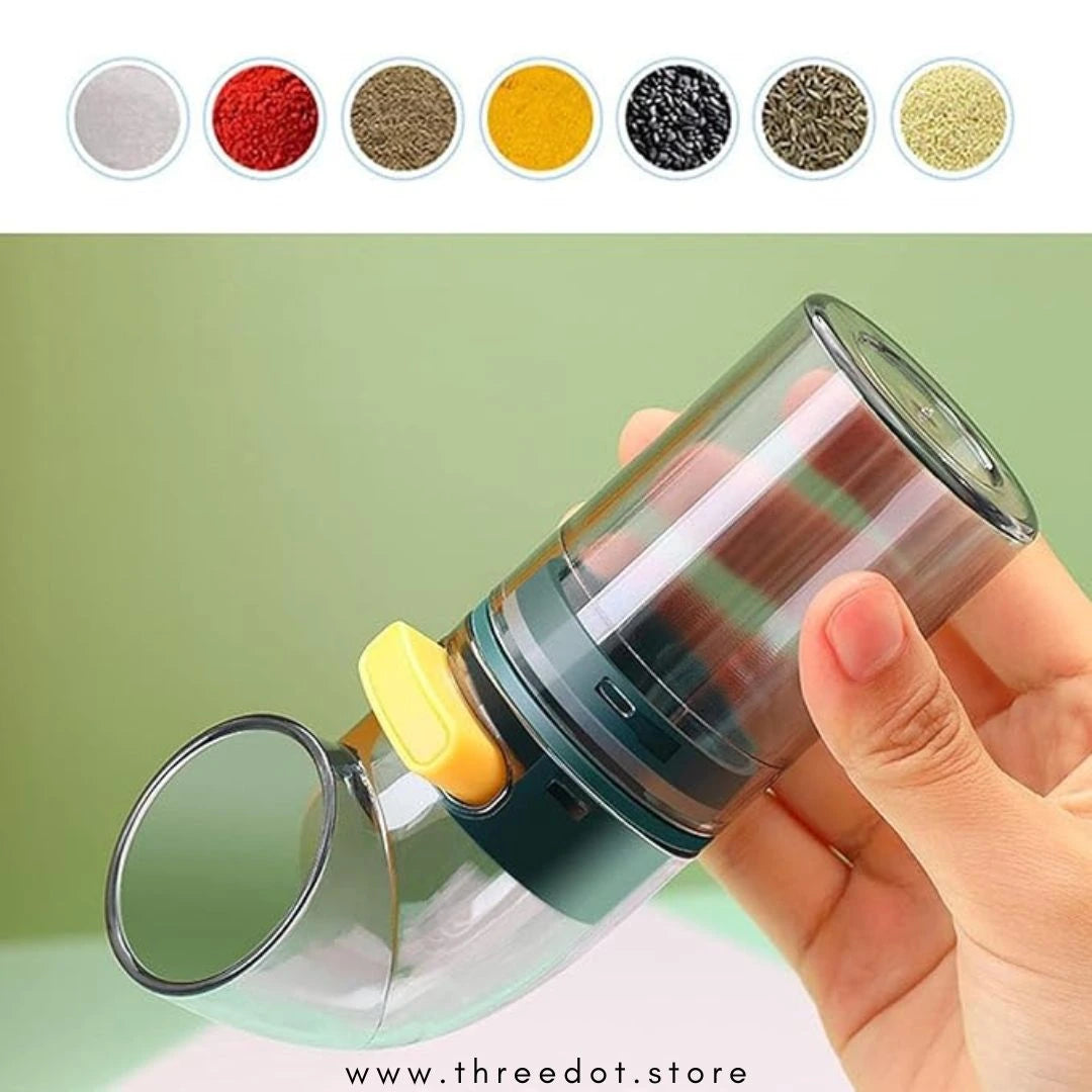 Spice Control Bottle - Three Piece Set - Spice Shaker Dispenser Tank