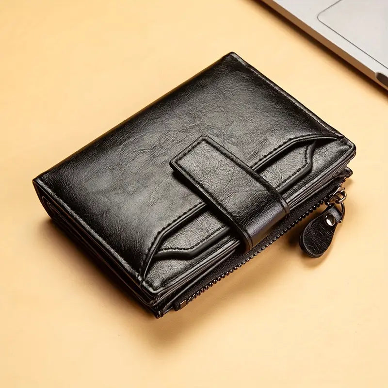 SW DRAGON MEN’S LEATHER WALLET