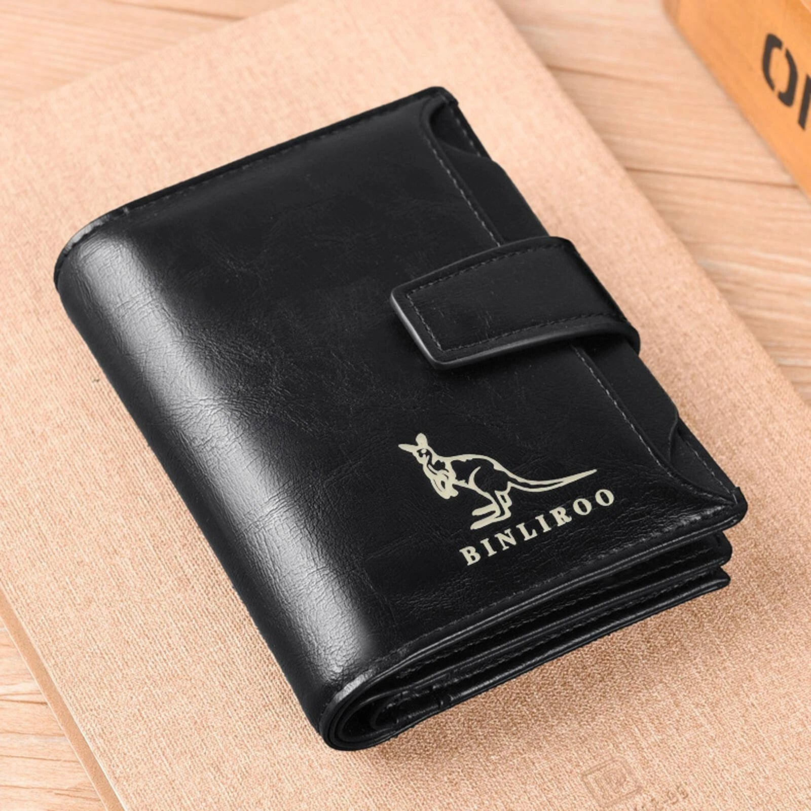SW DRAGON MEN’S LEATHER WALLET