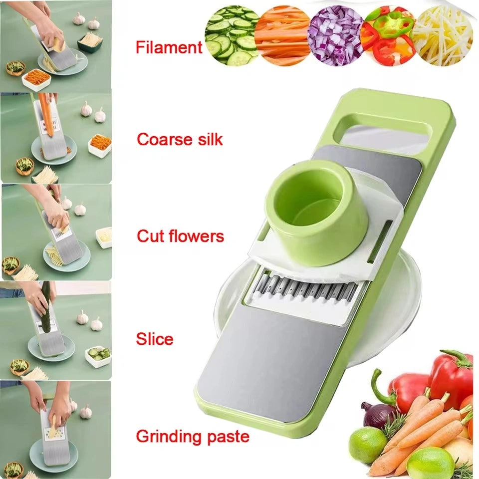 MULTI FUNCTION 5 IN 1 VEGETABLE SLICER