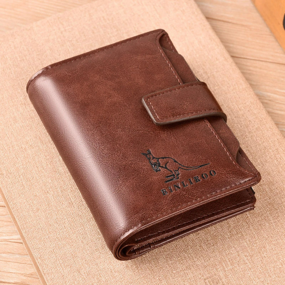 SW DRAGON MEN’S LEATHER WALLET