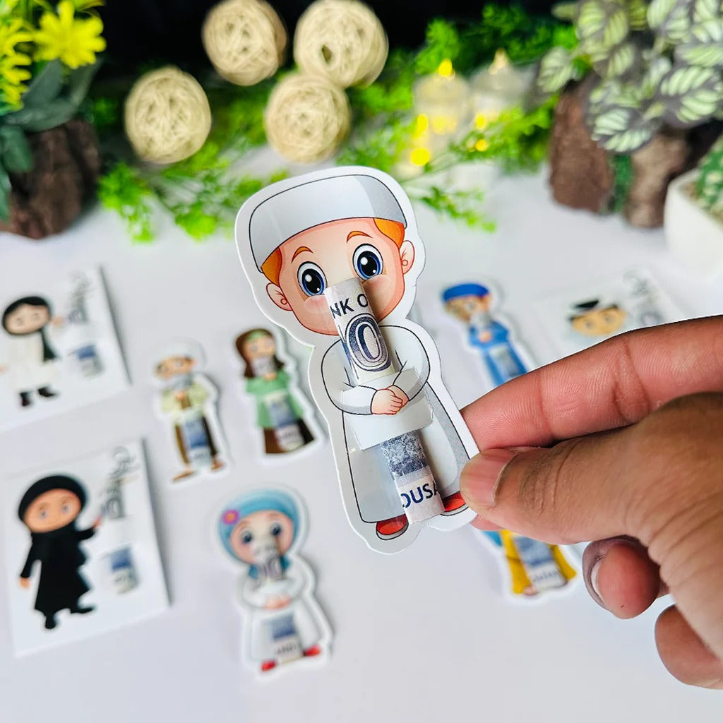 KIDS EIDI TUCK CARDS