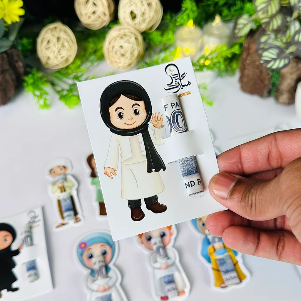 KIDS EIDI TUCK CARDS