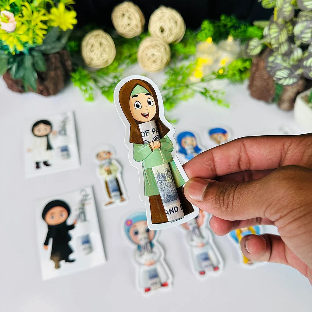 KIDS EIDI TUCK CARDS