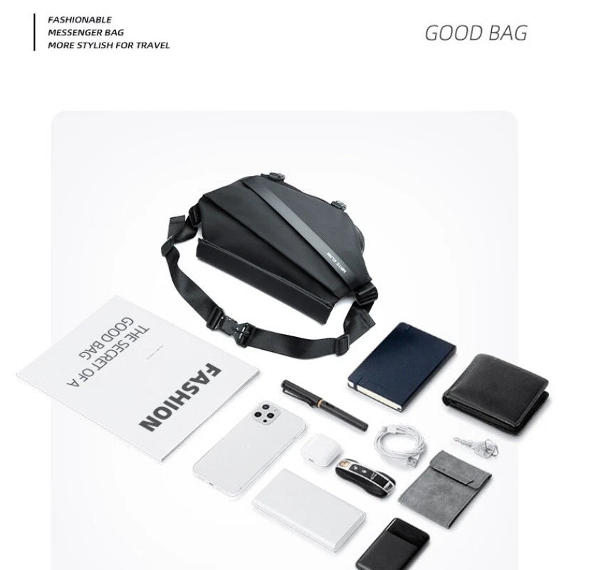 New Men's Crossbody Bags Fashion Waterproof
